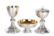 Silver Pope Francis Set