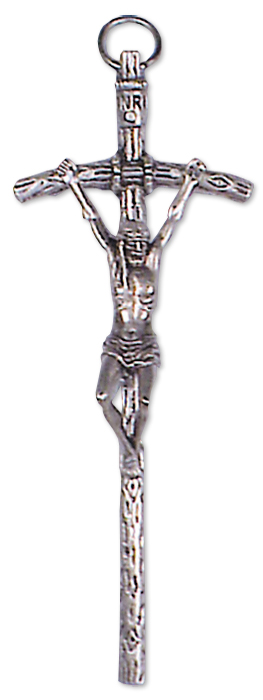 Papal Crucifix Silver or Gold