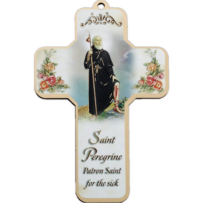 5" St. Peregrine Prayer Cross