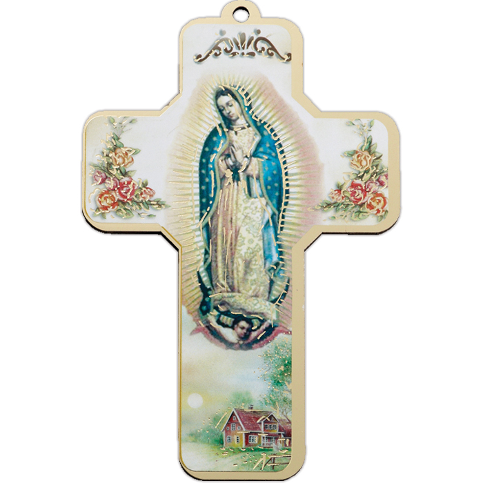 5" Our Lady of Guadalupe Prayer Cross