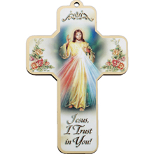 5" Divine Mercy Prayer Cross