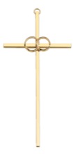 Wedding Ring Wall Cross