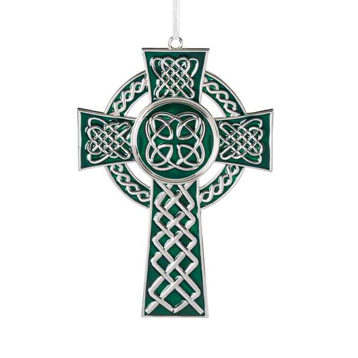 Irish Wall Cross, 7.75" High