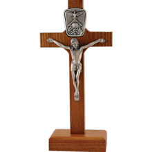 8" Standing Trinity Crucifix