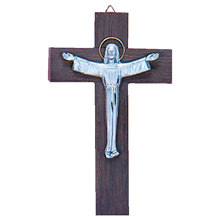 8" Risen Christ Crucifix