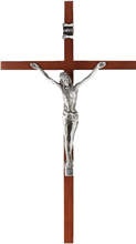 10" Wood Crucifix