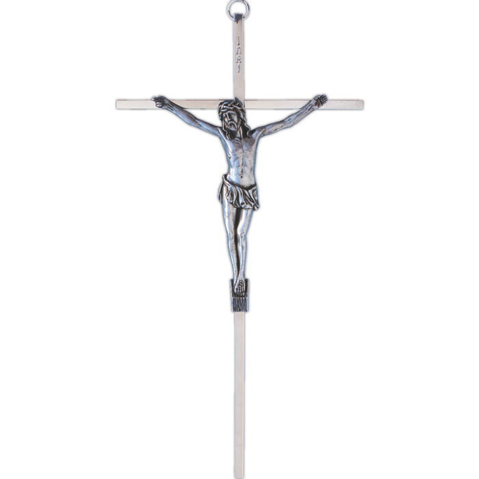 10" Metal crucifix
