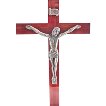 7" Piano Finish Crucifix