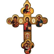 Orthodox Icon Cross 12"