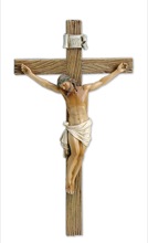 8.5"  Wall Crucifix Full Color