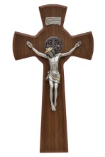 13" St. Benedict Wall Crucifix