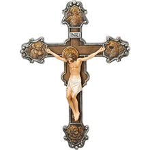 4 Evangelists Design Wall Crucifix