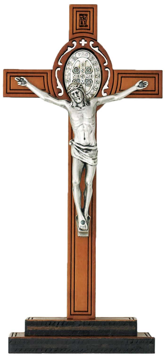 8" St. Benedict Crucifix