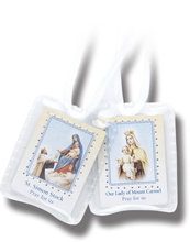 Mt. Carmel Scapular - White Cord