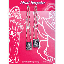 Metal Scapular 30" Chain