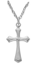 Flared Cross Pendant