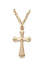 Flared Cross Pendant