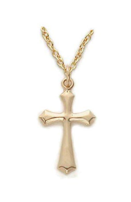 Flared Cross Pendant
