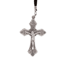Crucifix with Grape Design