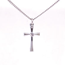 18" SP CROSS WITH STONE