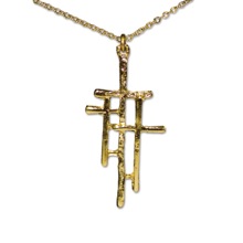 Golgotha Reconciliation Cross Pendant