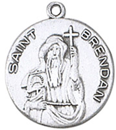 St. Brendan Pewter Pendant