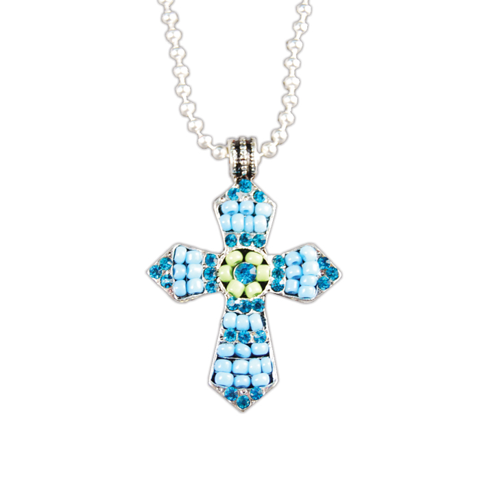 Turquoise Cross Pendant