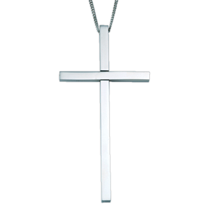 Cross Pendant Silver Plated