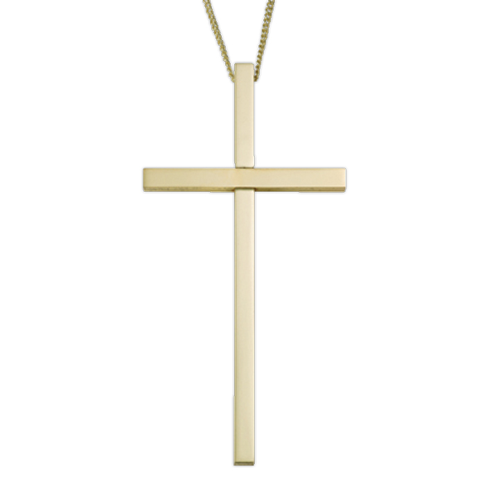 Cross Pendant Gold Plated