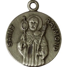 St. Raymond Pewter Pendant