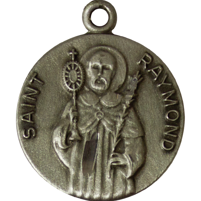 St. Raymond Pewter Pendant