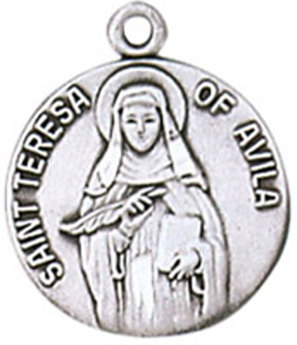 St. Teresa of Avila | Pewter Pendant