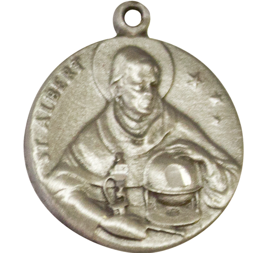 St. Albert Pewter Pendant