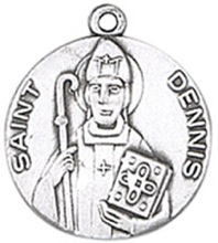 St. Dennis Pewter Pendant