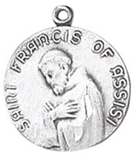 St. Francis of Assisi Pewter Pendant