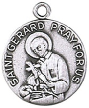 St. Gerard | Pewter Pendant