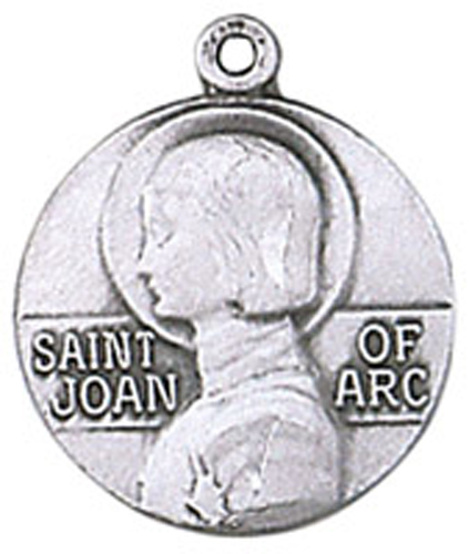 St. Joan of Arc  | Pewter Pendant