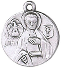 St. John The Evangelist | Pewter Pendant