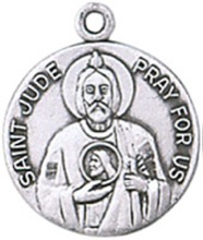 St. Jude Pewter Pendant