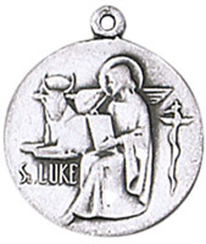 St. Luke | Pewter Pendant