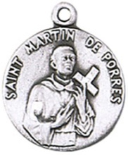 St. Martin De Porres | Pewter Pendant