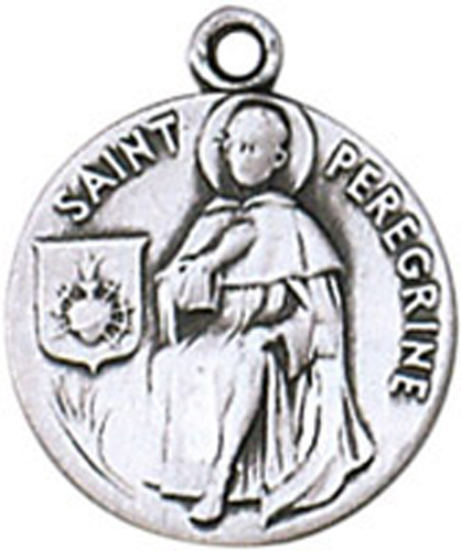 St. Peregrine | Pewter Pendant