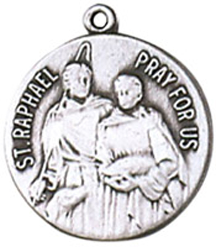 St. Raphael | Pewter Pendant