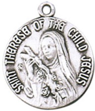 St. Therese of the Child Jesus | Pewter Pendant