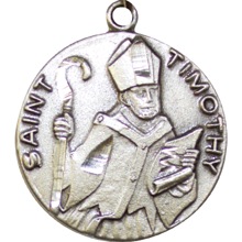 St. Timothy | Pewter Pendant