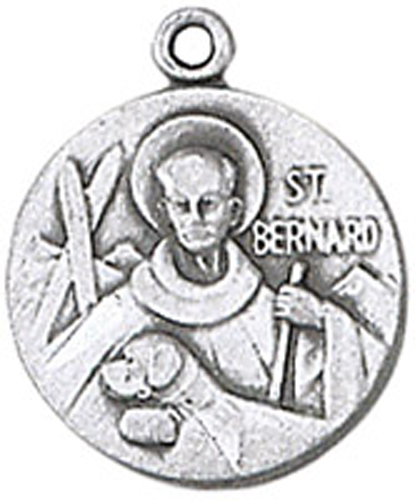 St. Bernard Pewter Pendant