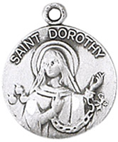 St. Dorothy Pewter Pendant