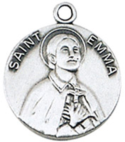 St. Emma Pewter Pendant