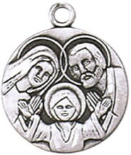 Holy Family | Pewter Pendant