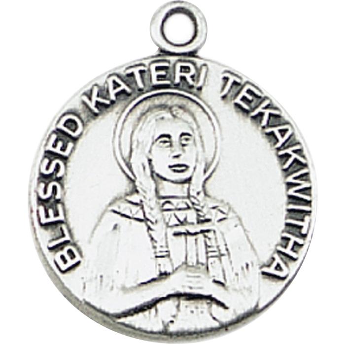 St. Kateri Tekakwitha | Pewter Pendant